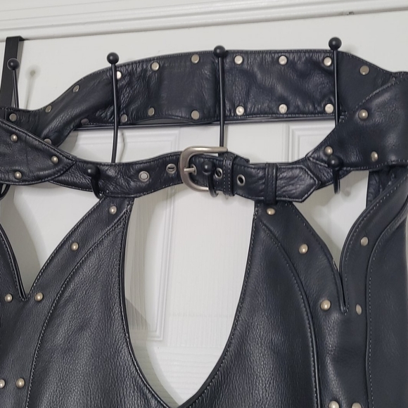 Harley-Davidson Black Straight-Leg Pants - Picture 4 of 8